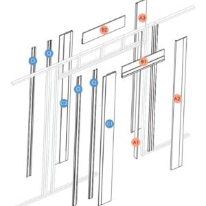 Châssis Galandage PURE ESPACE