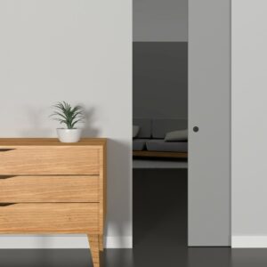 Porte à galandage prépeinte âme pleine – PURE ESPACE Porte à galandage prépeinte âme pleine – PURE ESPACE